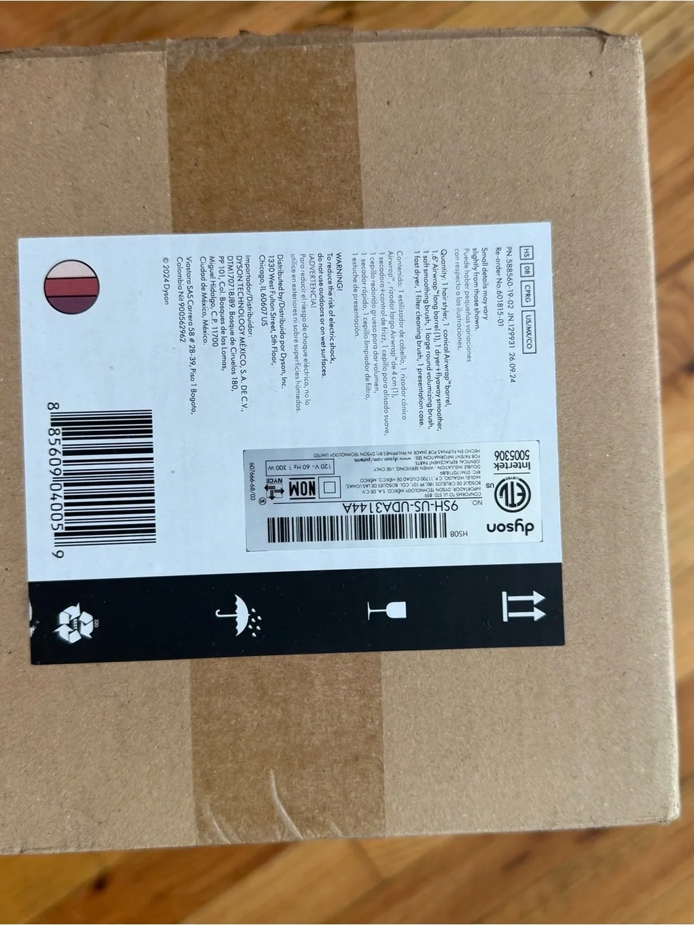 NWT Dyson Airwrap Co-anda 2x Multi-Styler in Pink and Rose Gold